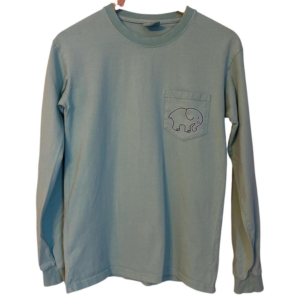 Ivory ella mint green long sleeve tshirt  size Small
